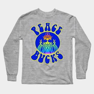 PEACE BUCKS Long Sleeve T-Shirt